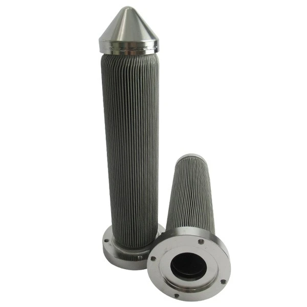 Stainless Candle Polymer Melt Oil Filter Element