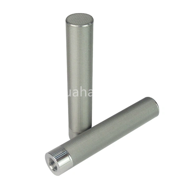 SS316 szinterezett szűrőelem 35x175